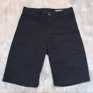 Volcom Boys Black Frickin Chino Shorts Size 12/26